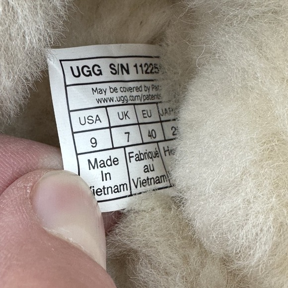 Womens Ugg Disquette Chestnut Shearling Platform Comfort Slippers Shoes Size 9 M - Picture 8 of 9